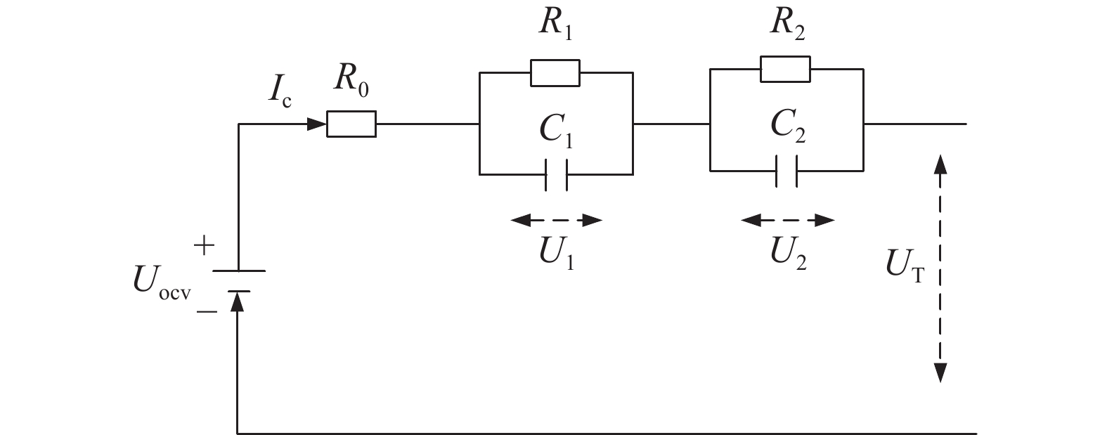 图                     等效电路模型
